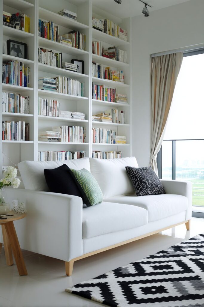 Minimalist Lines with Vertical Emphasis