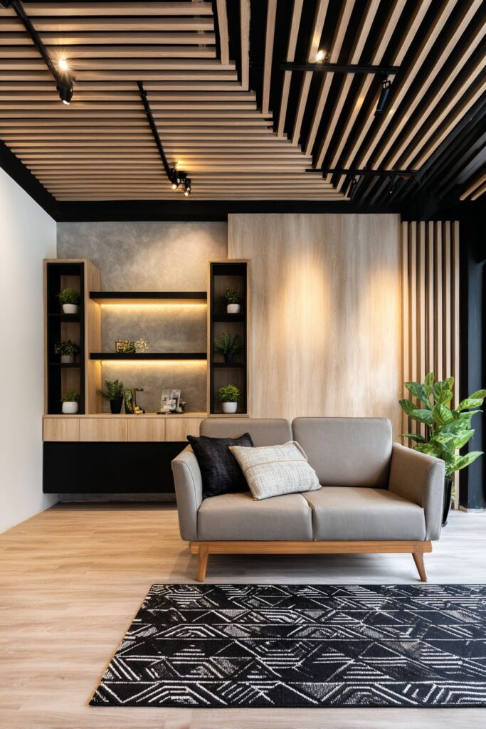 Minimalist Lines with Vertical Emphasis