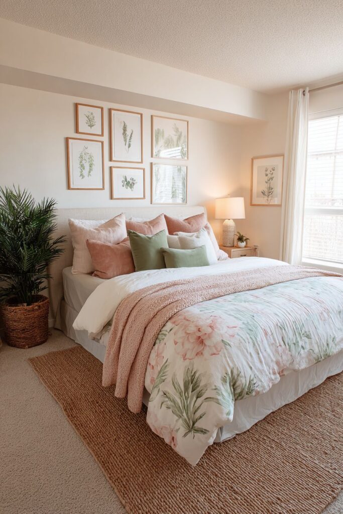 Botanical Gallery Wall Romance