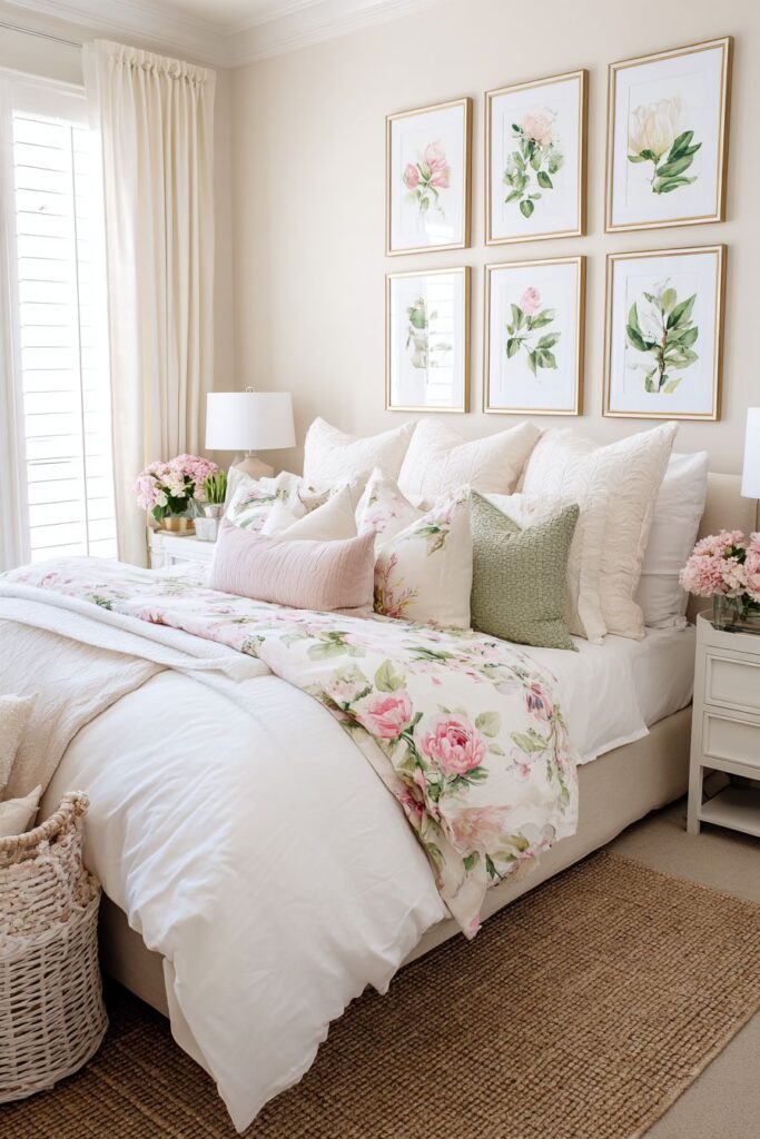 Botanical Gallery Wall Romance