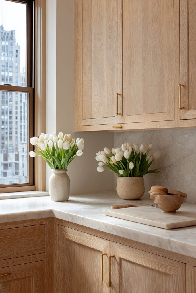 Scandinavian Simplicity with Understated Winter Beauty