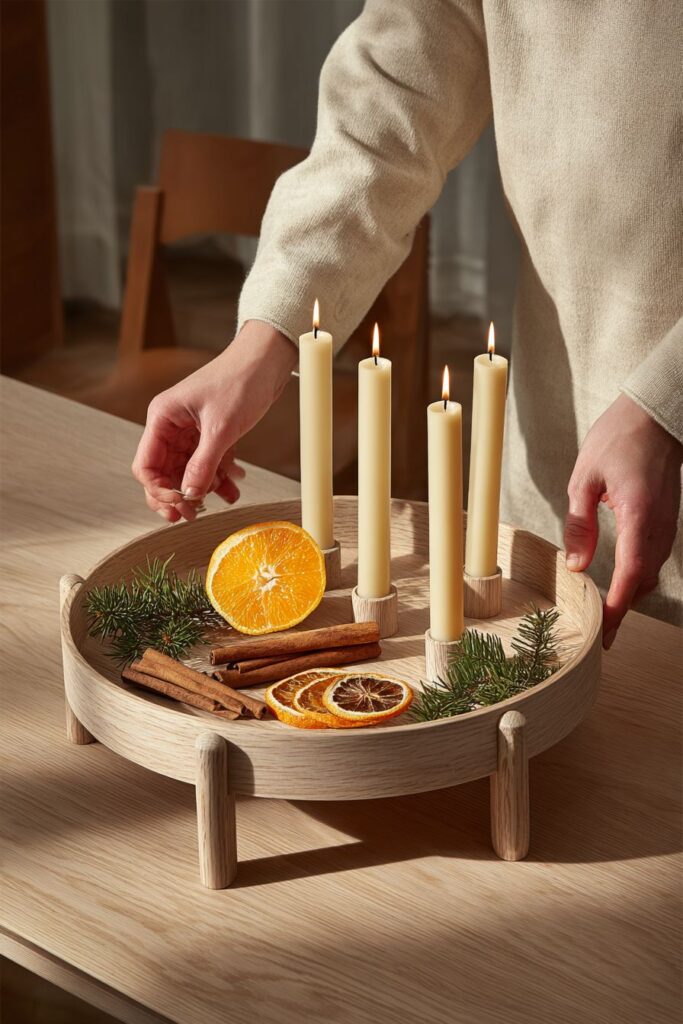 Scandinavian Hygge Console Table