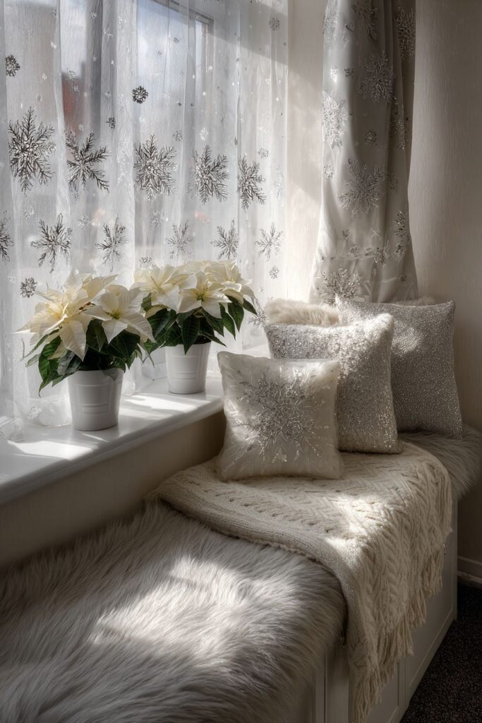 Serene Bedroom Winter Sanctuary
