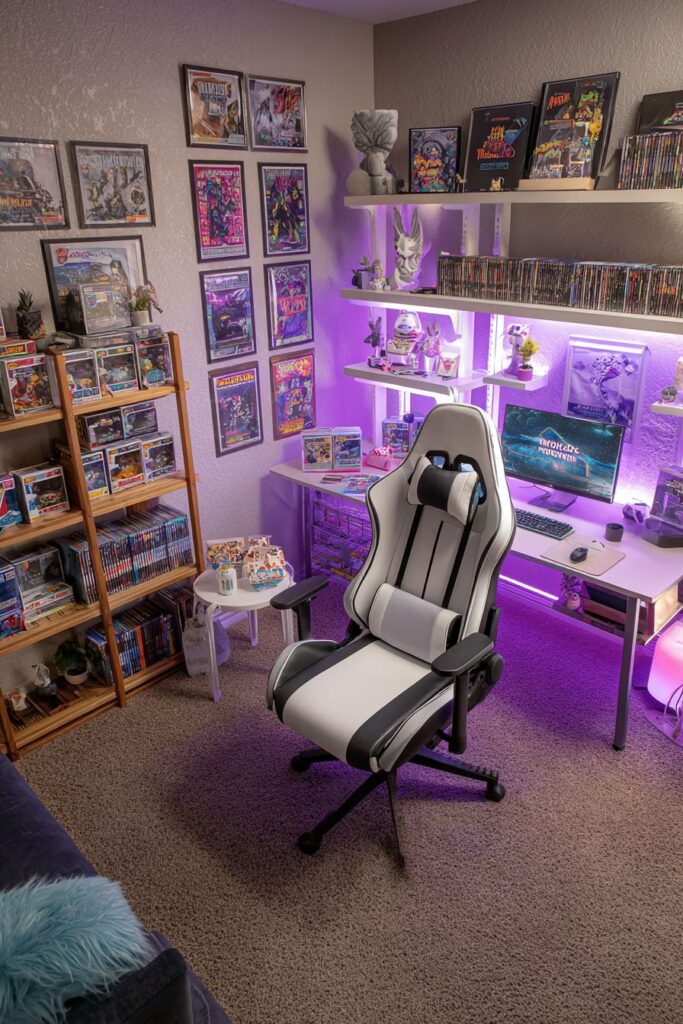 Gaming-Themed Hobby Space Transformation