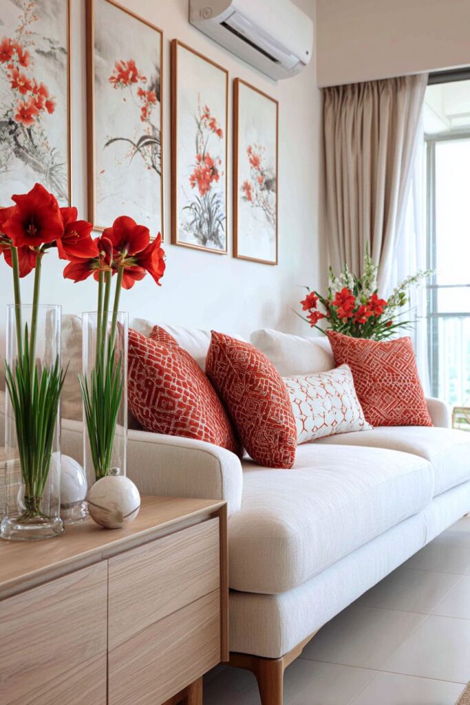 Modern Apartment with Curated Cultural Elements