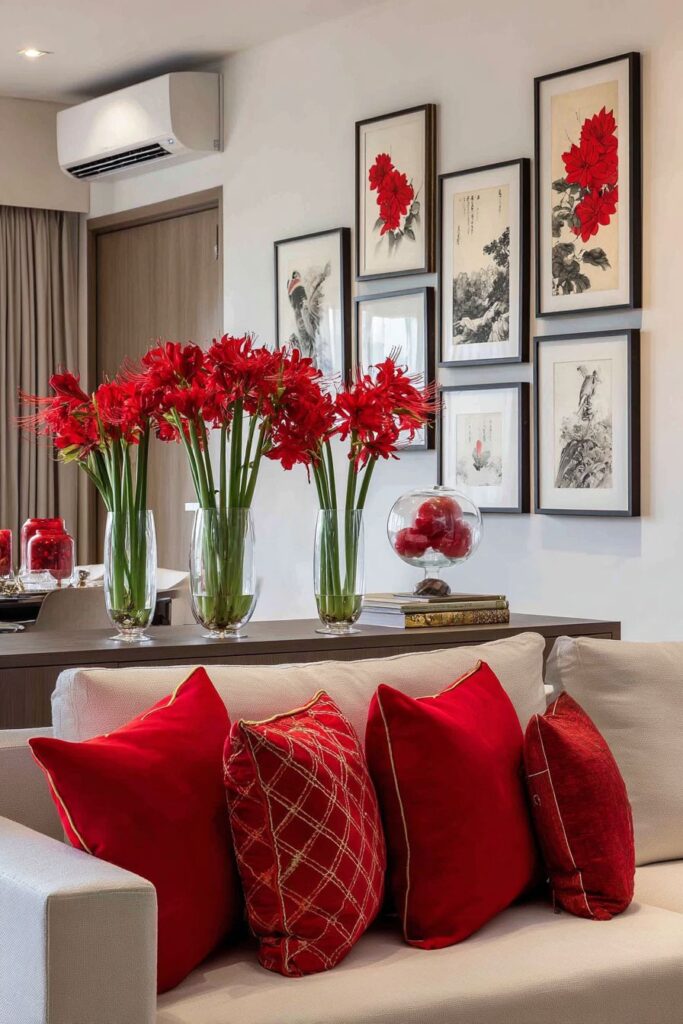 Modern Apartment with Curated Cultural Elements