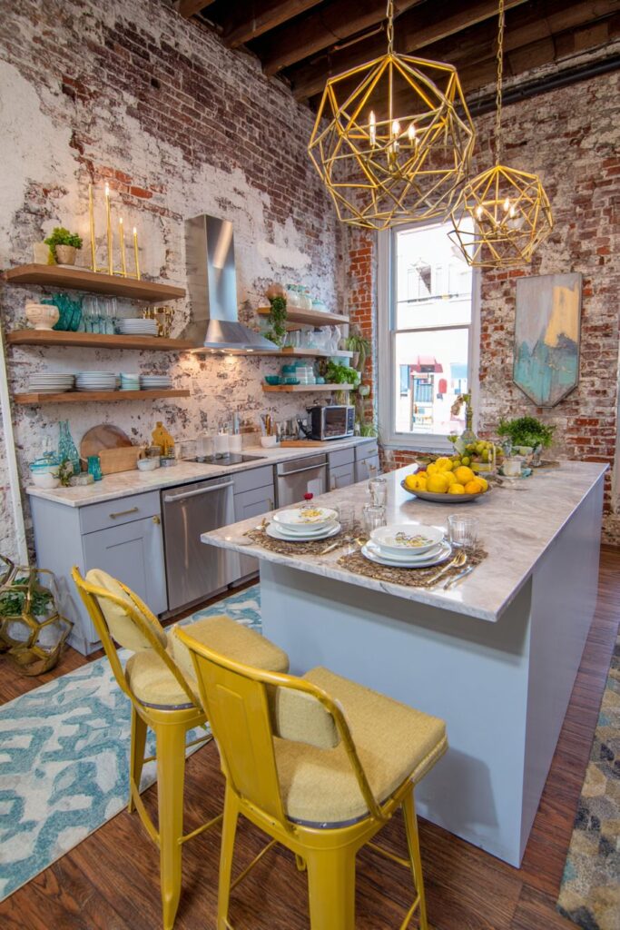 Industrial Farmhouse Material Fusion