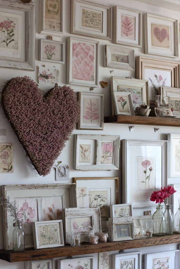 Reclaimed Wood Heart Art