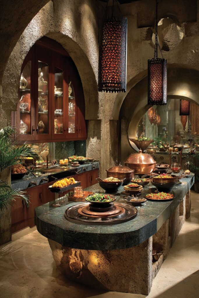 Luxury Kitchen with Integrated Tandoor Excellence