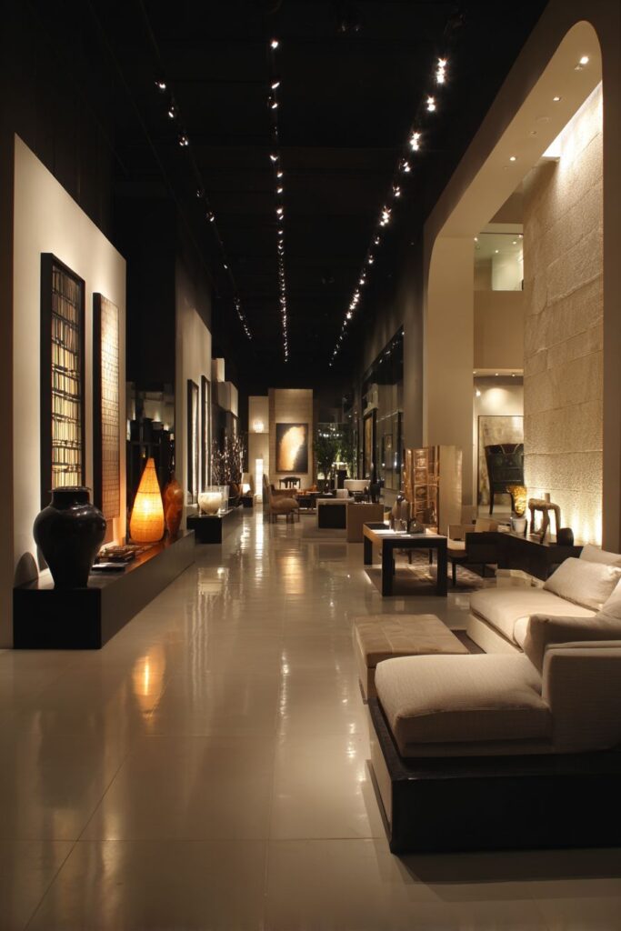 LED Track Lighting System for Versatile Accent Illumination