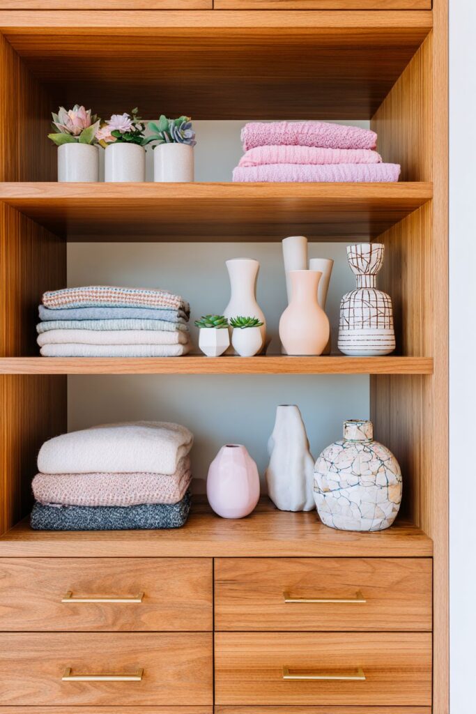 Styled Spring Shelving