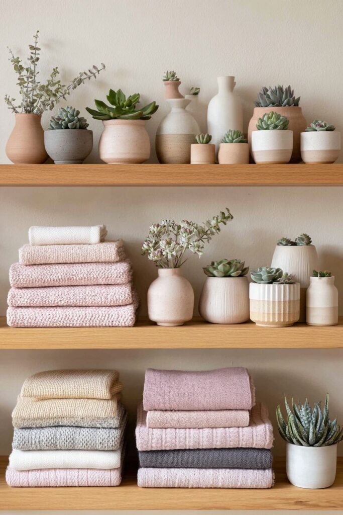Styled Spring Shelving