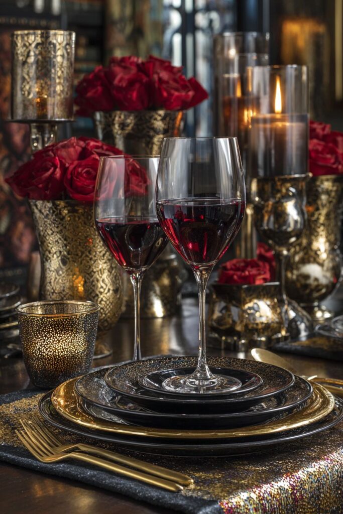 Black and Gold Glamour