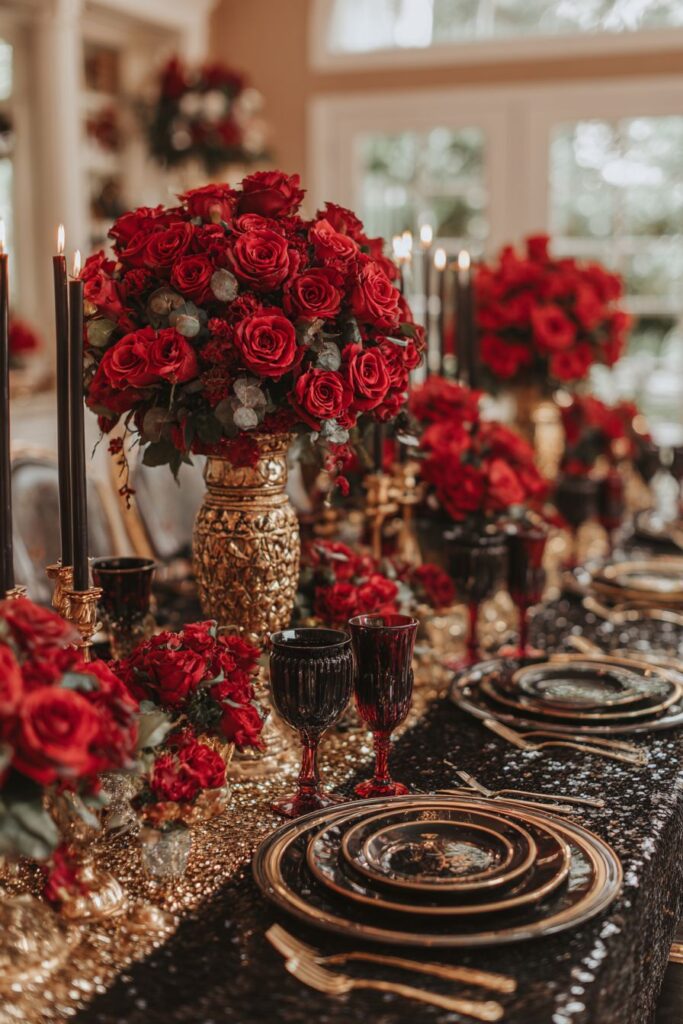 Black and Gold Glamour