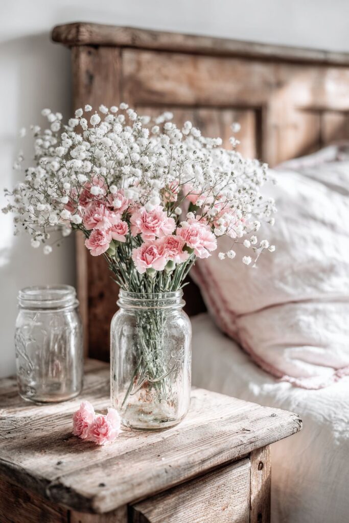 Farmhouse Romance with Mason Jar Charm