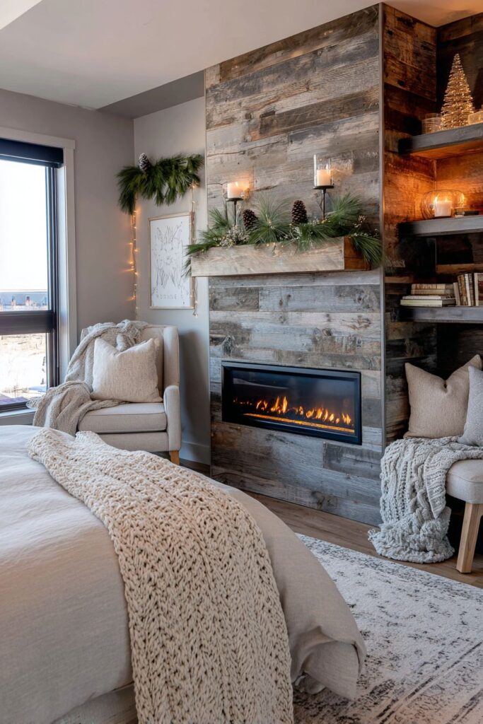 Fireplace Feature Wall Warmth
