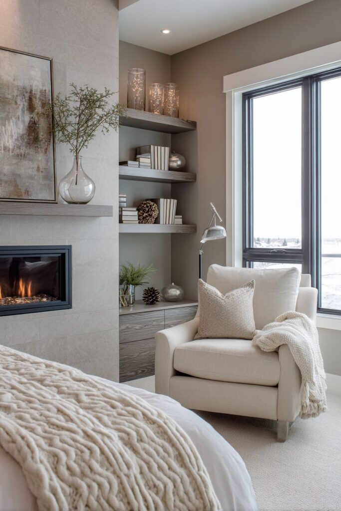 Fireplace Feature Wall Warmth