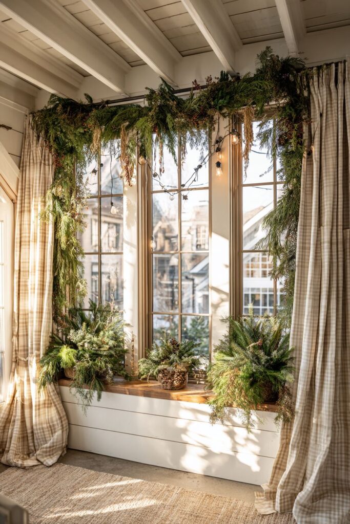 Cottage-Style Organic Winter Charm