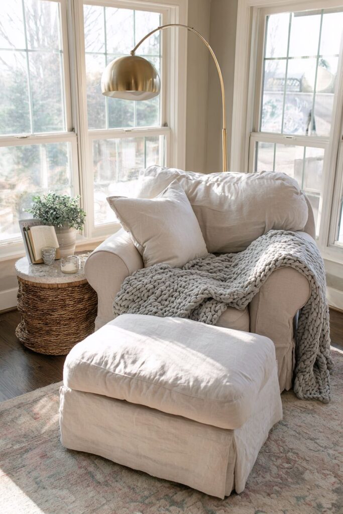 Transitional Comfort: Oversized Relaxation