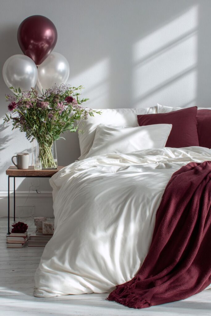 Modern Minimalist Statement Bedroom