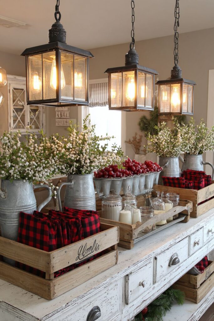 Authentic Farmhouse with Galvanized Metal