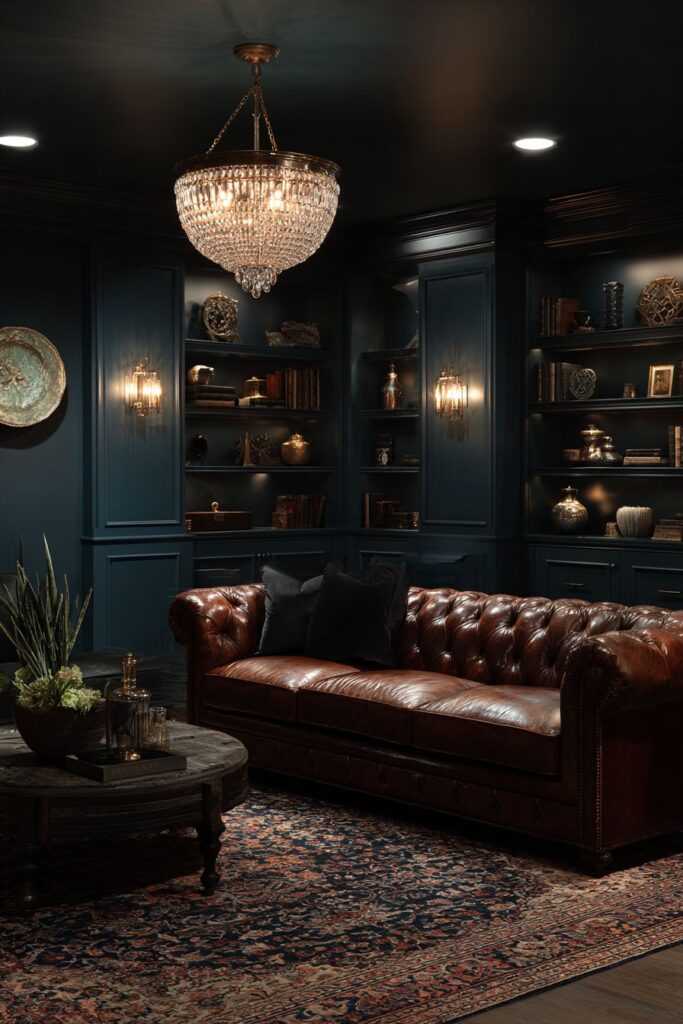 Traditional Prussian Blue Elegance