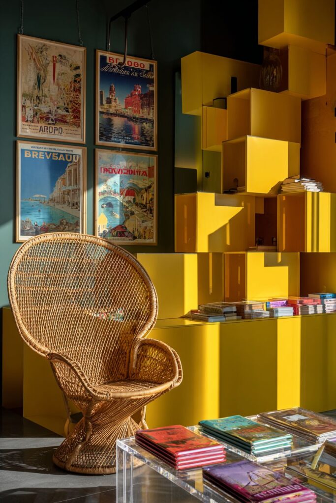 Transparent and Solid Elements in Playful Contrast