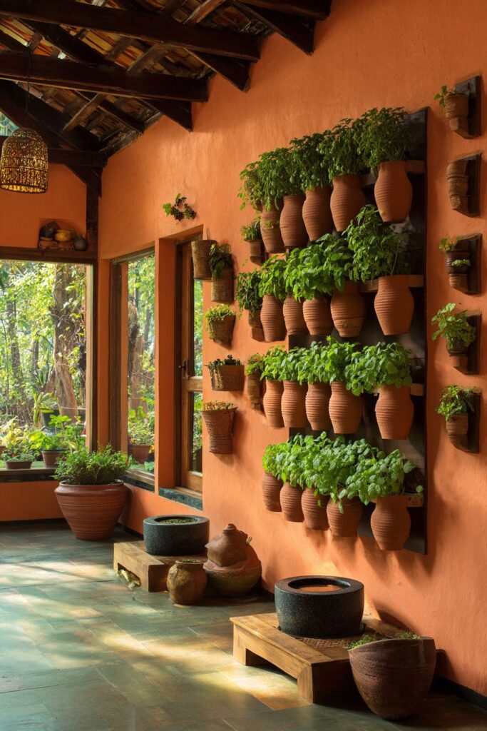 Living Herb Garden Integration
