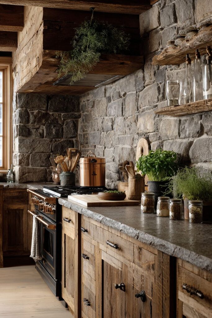 Rustic Kitchen Aesthetic