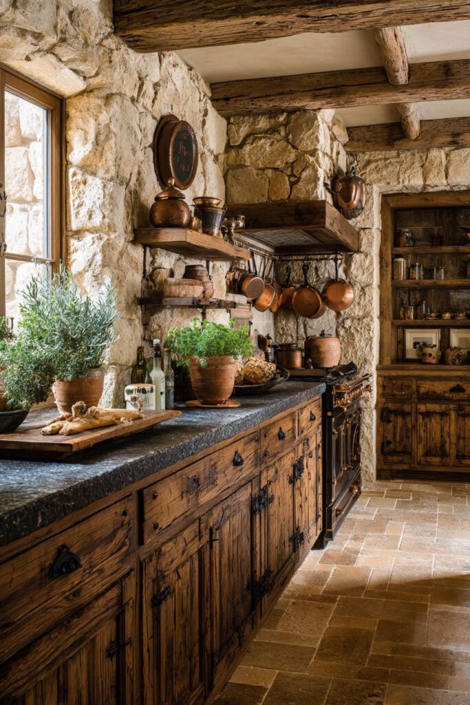 Rustic Kitchen Aesthetic