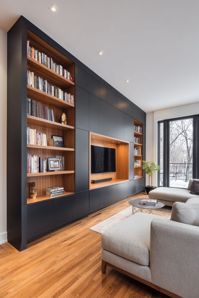 Custom Entertainment Center Integration