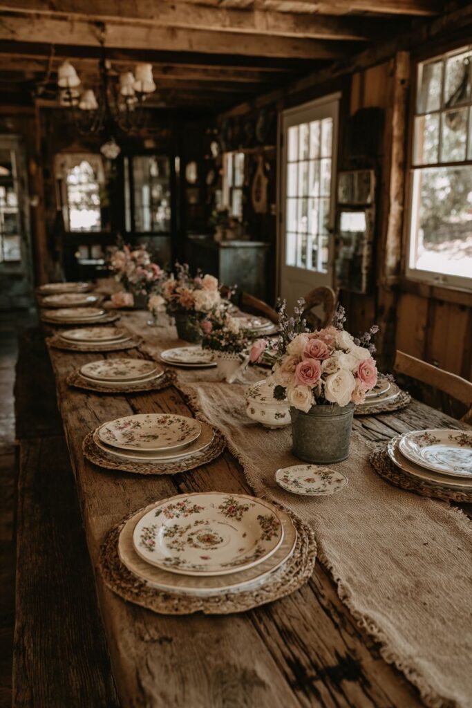 Rustic Farmhouse Garden Gathering