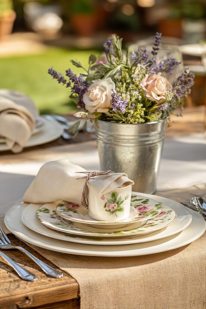 Rustic Farmhouse Garden Gathering