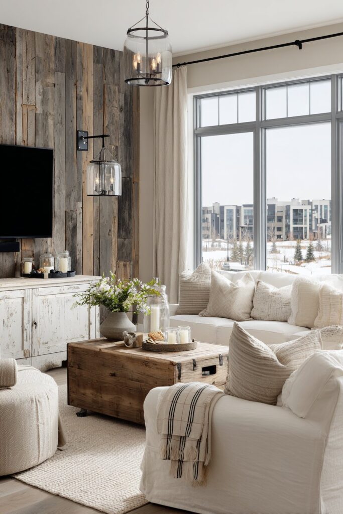 Farmhouse Style Entertainment Design