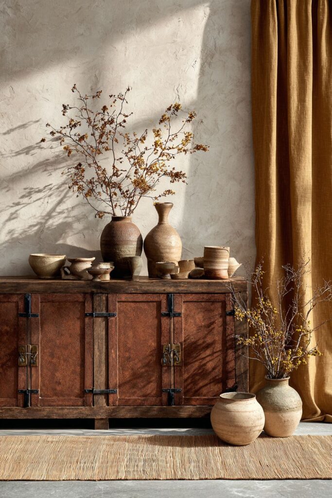 Weathered Console Elegance