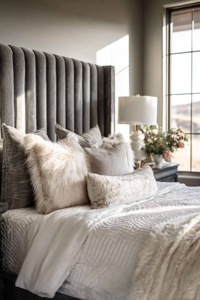 Tufted Luxury in Soft Velvet