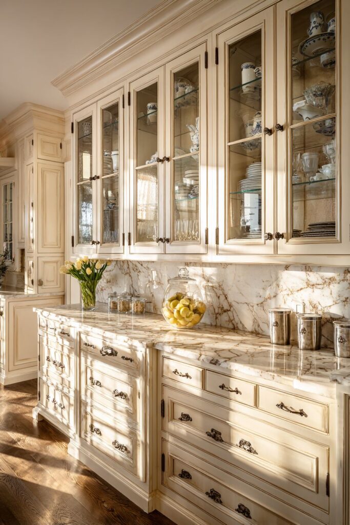 Traditional Colonial Painted Wood Elegance