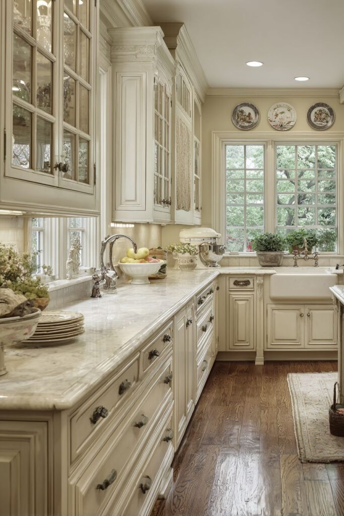 Traditional Colonial Painted Wood Elegance