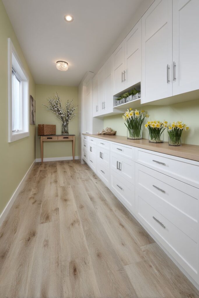 Cheerful Yellow Accent Wall Energy