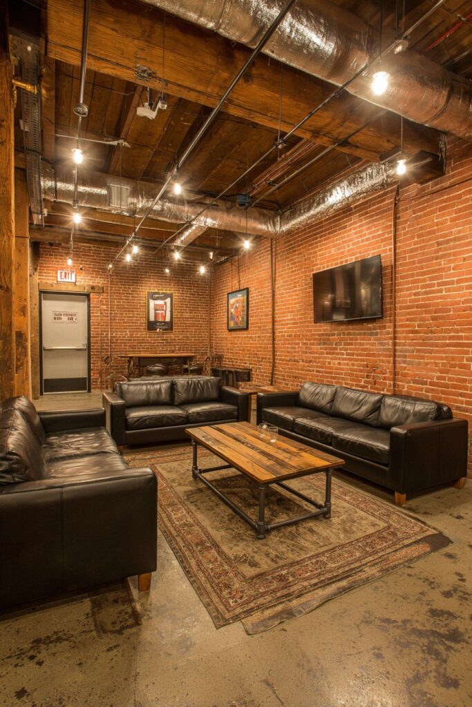 Industrial Loft Entertainment Space