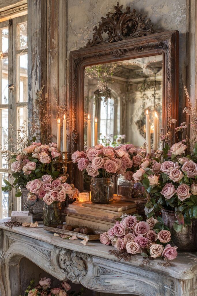 Vintage Charm with Candlelit Romance