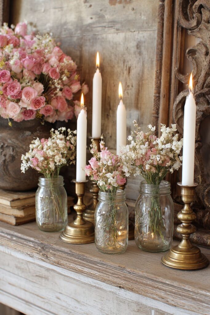 Vintage Charm with Candlelit Romance