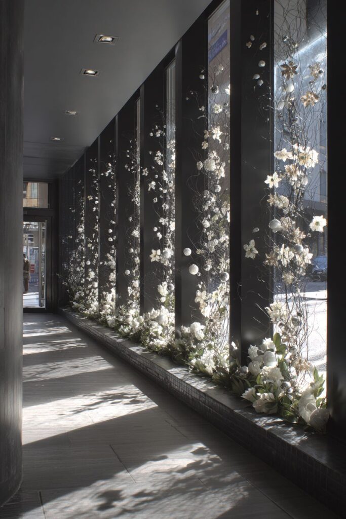 Contemporary Geometric Winter Modernism