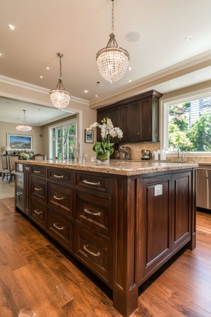 Traditional Shaker Style in Warm Chestnut