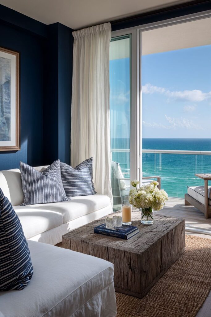 Coastal Ocean Blue Retreat