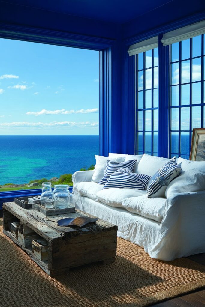 Coastal Ocean Blue Retreat