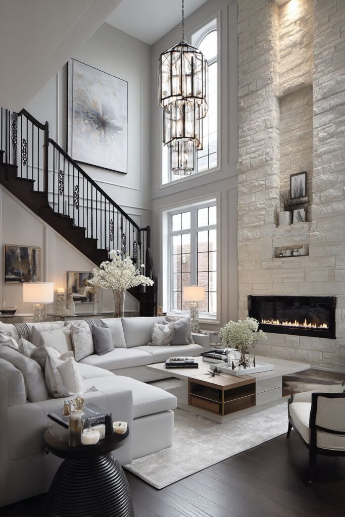 Vertical Drama with Architectural Grandeur