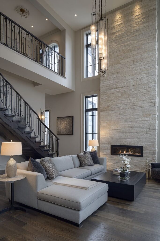 Vertical Drama with Architectural Grandeur