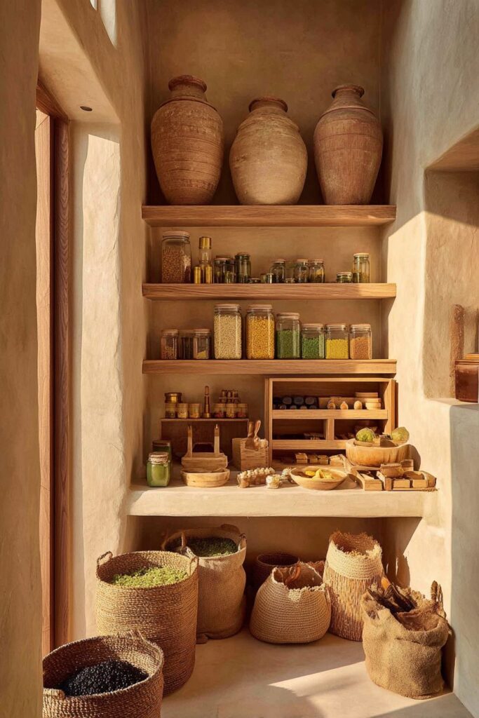 Traditional Indian Pantry Storage Mastery