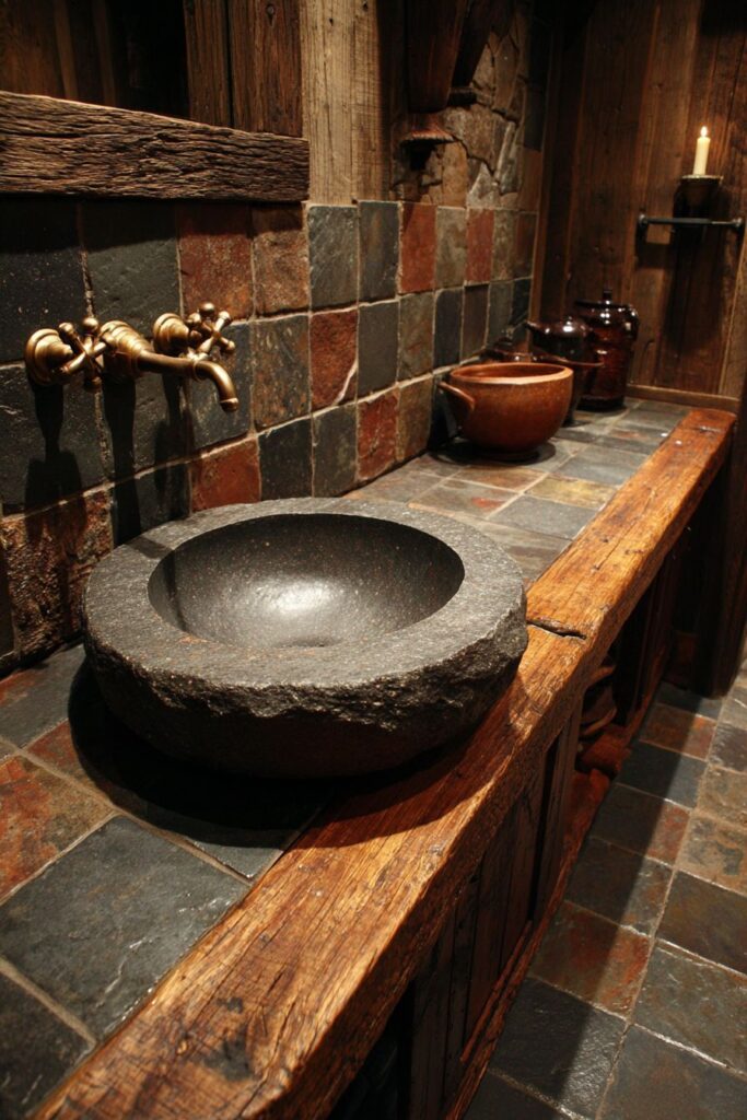 Rustic Kitchen Sink Ideas